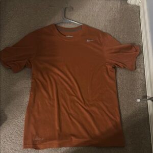 Nike Men's Orange T-Shirt, men’s size medium